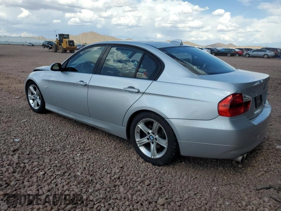 2008 BMW 3 Series 328i with VIN WBAVC53578FZ87946, listed as a Copart auction lot 56207455 with 250,443 mi miles and Salvage title. Bid and sale history available at DreamBid. Image 2.