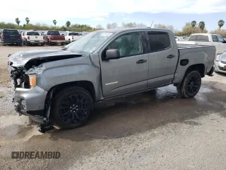 2021 GMC Canyon 2WD Elevation Standard with VIN 1GTG5BEN1M1259239, listed as a Copart auction lot 43390905 with 46,164 mi miles and Salvage Title. Bid and sale history available at carsss.com. Image 1.