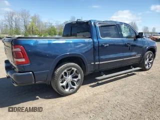 2021 Ram 1500 Limited with VIN 1C6SRFHTXMN830128, listed as a Copart auction lot 55798585 with 44,954 mi miles and Clean title. Bid and sale history available at DreamBid. Image 3.