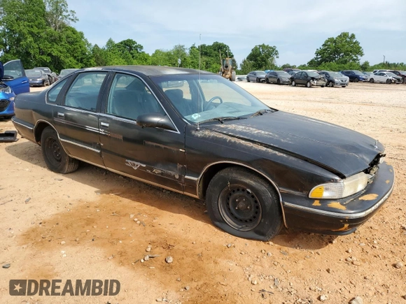 1995 Chevrolet Caprice with VIN 1G1BL52P1SR172763, listed as a Copart auction lot 55536305 with 386,536 mi miles and Clean Title. Bid and sale history available at DreamBid. Image 4.