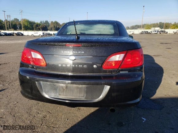 2009 Chrysler Sebring Touring with VIN 1C3LC55D49N552943, listed as a Copart auction lot 75777164 with 79,424 mi miles and Salvage Title. Bid and sale history available at carsss.com. Image 6.
