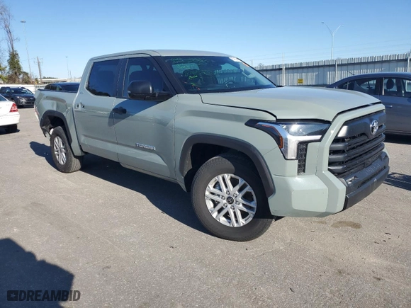 2024 Toyota Tundra 2WD SR5 with VIN 5TFLA5AB8RX037390, listed as a Copart auction lot 87413224 with 7,599 mi miles and Salvage Title. Bid and sale history available at carsss.com. Image 4.