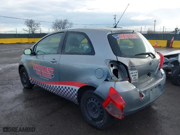 2007 Toyota Yaris with VIN JTDJT923575109042, listed as a IAAI auction lot 41786428 with 229,451 mi miles. Bid and sale history available at carsss.com. Image 3.