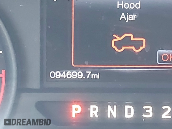2017 Ford F-150 XL with VIN 1FTEX1C82HFA64011, listed as a IAAI auction lot 41482776 with 94,699 mi miles. Bid and sale history available at carsss.com. Image 16.