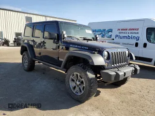 2013 Jeep Wrangler Unlimited Rubicon with VIN 1C4BJWFG5DL594280, listed as a Copart auction lot 46021265 with 117,102 mi miles and Salvage Title. Bid and sale history available at carsss.com. Image 4.