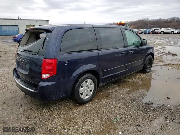 2013 Dodge Grand Caravan SXT with VIN 2C4RDGBG1DR639725, listed as a Copart auction lot 47699075 with 108,478 mi miles and Salvage Title. Bid and sale history available at carsss.com. Image 14.