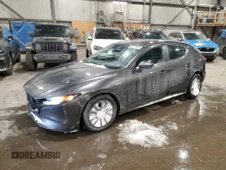 2020 Mazda 3 with VIN JM1BPBLM9L1174209, listed as a Copart auction lot 43765875 with 73,636 mi miles and Salvage Title. Bid and sale history available at DreamBid. Image 1.