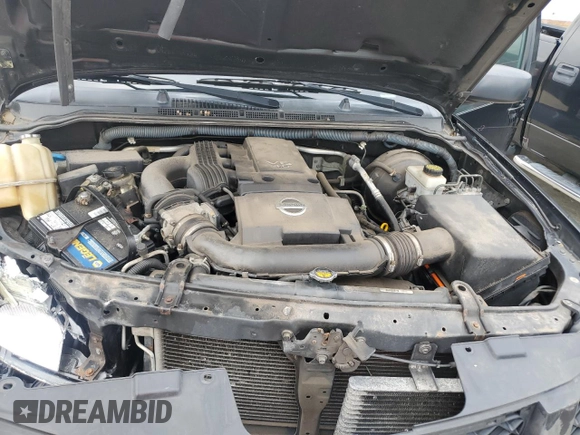 2011 Nissan Pathfinder S with VIN 5N1AR1NBXBC625013, listed as a Copart auction lot 57162565 with 129,077 mi miles and Salvage title. Bid and sale history available at DreamBid. Image 12.