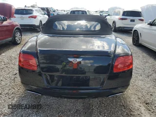 2013 Bentley Continental GT with VIN SCBGR3ZA8DC079782, listed as a Copart auction lot 77968004 with 52,913 mi miles and Salvage Title. Bid and sale history available at DreamBid. Image 6.