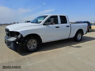 2021 Ram 1500 Classic Tradesman with VIN 1C6RR6FT5MS533920, listed as a Copart auction lot 49190155 with 102,787 mi miles and Salvage Title. Bid and sale history available at carsss.com. Image 1.