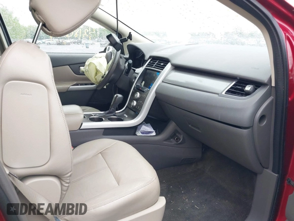 2014 Ford Edge SEL z VIN 2FMDK4JC2EBB09752, wystawiony jako IAAI lot #42180224 z przebiegiem 107 503 mil mil oraz . Historia ofert i sprzedaży dostępna na DreamBid. Obrazek 5.