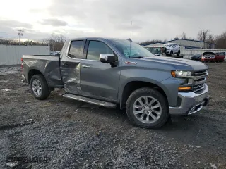 2019 Chevrolet Silverado 1500 LTZ with VIN 1GCRYGED4KZ282341, listed as a Copart auction lot 87310784 with 60,814 mi miles and Salvage Title. Bid and sale history available at carsss.com. Image 4.