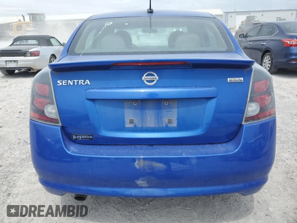 2012 Nissan Sentra SR with VIN 3N1AB6AP9CL715446, listed as a Copart auction lot 53681755 with 135,578 mi miles and Salvage Title. Bid and sale history available at DreamBid. Image 6.