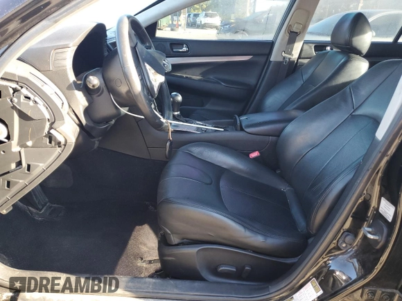 2015 Infiniti Q40 with VIN JN1CV6AR5FM522612, listed as a Copart auction lot 76236824 with 134,428 mi miles and Salvage Title. Bid and sale history available at DreamBid. Image 7.