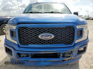 2018 Ford F-150 XL with VIN 1FTEW1CP5JKC02387, listed as a Copart auction lot 58983835 with 119,720 mi miles and Salvage title. Bid and sale history available at DreamBid. Image 5.