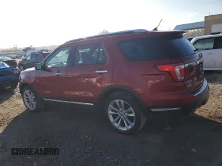 2018 Ford Explorer Limited z VIN 1FM5K8FH4JGC70672, wystawiony jako Copart lot #79307414 z przebiegiem 151 273 mil mil oraz Czysty tytuł • Clean title. Historia ofert i sprzedaży dostępna na DreamBid. Obrazek 2.