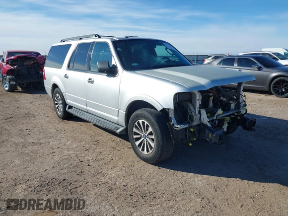 2016 Ford Expedition Max XLT with VIN 1FMJK1JT0GEF39319, listed as a IAAI auction lot 41394305 with 130,430 mi miles and . Bid and sale history available at DreamBid. Image 1.