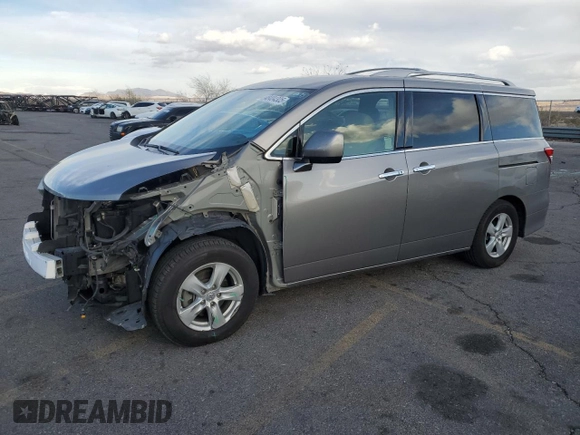 2013 Nissan Quest SV with VIN JN8AE2KP3D9064972, listed as a Copart auction lot 48404305 with 83,205 mi miles and Salvage title. Bid and sale history available at DreamBid. Image 1.