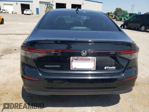 2024 Honda Accord EX with VIN 1HGCY1F32RA037105, listed as a Copart auction lot 59366475 with Not provided miles and Salvage title. Bid and sale history available at DreamBid. Image 6.