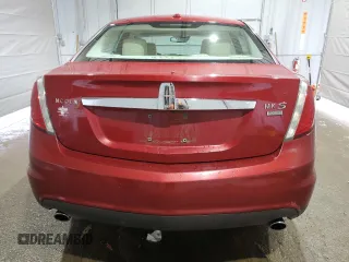2009 Lincoln MKS with VIN 1LNHM94R39G608146, listed as a Copart auction lot 48040955 with 155,691 mi miles and Salvage Title. Bid and sale history available at carsss.com. Image 6.