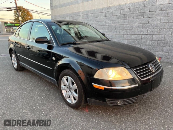 2003 Volkswagen Passat GLS z VIN WVWPD63B03P253883, wystawiony jako Copart lot #60533185 z przebiegiem 170 000 mil mil oraz Czysty tytuł • Clean title. Historia ofert i sprzedaży dostępna na DreamBid. Obrazek 1.