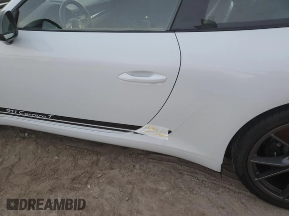 2019 Porsche 911 Carrera with VIN WP0AA2A96KS104011, listed as a Copart auction lot 76576224 with 3,807 mi miles and Non Repairable. Bid and sale history available at DreamBid. Image 12.