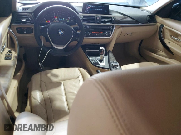 2014 BMW 3 Series ActiveHybrid 3 with VIN WBA3F9C53EKP46541, listed as a Copart auction lot 52713945 with 127,890 mi miles and Clean Title. Bid and sale history available at carsss.com. Image 8.