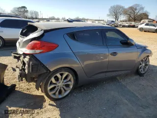 2015 Hyundai Veloster with VIN KMHTC6AD8FU242959, listed as a Copart auction lot 46479925 with 168,536 mi miles and Salvage Title. Bid and sale history available at carsss.com. Image 3.