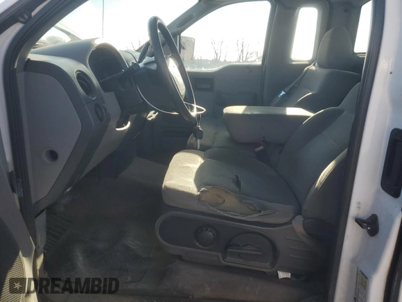 2005 Ford F-150 XL with VIN 1FTRF12235NC03999, listed as a Copart auction lot 50401075 with 73,074 mi miles and Clean Title. Bid and sale history available at carsss.com. Image 7.