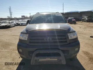 2011 Toyota Sequoia SR5 with VIN 5TDBY5G14BS045858, listed as a Copart auction lot 43820755 with 191,424 mi miles and Salvage Title. Bid and sale history available at carsss.com. Image 5.