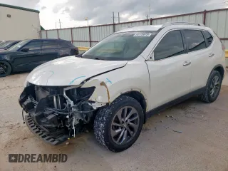 2016 Nissan Rogue SV with VIN KNMAT2MT9GP694443, listed as a Copart auction lot 54175615 with 110,189 mi miles and Salvage Title. Bid and sale history available at carsss.com. Image 1.