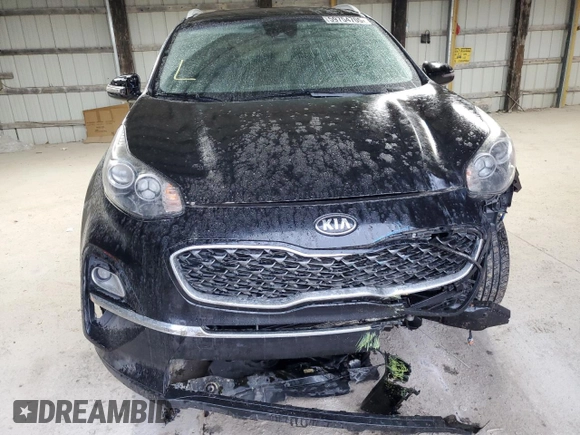 2021 Kia Sportage EX with VIN KNDPN3AC3M7844248, listed as a Copart auction lot 59754705 with 93,539 mi miles and Salvage title. Bid and sale history available at DreamBid. Image 5.