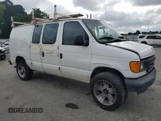 2007 Ford Econoline Cargo Commercial with VIN 1FTNE24LX7DB49770, listed as a Copart auction lot 60119035 with 361,338 mi miles and Non repairable. Bid and sale history available at DreamBid. Image 4.