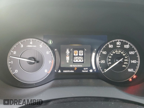 2023 Acura RDX w/Technology Package with VIN 5J8TC2H50PL006732, listed as a Copart auction lot 46819315 with 18,192 mi miles and Salvage Title. Bid and sale history available at carsss.com. Image 9.