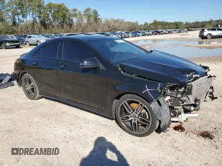 2018 Mercedes-Benz CLA 250 with VIN WDDSJ4EB3JN550732, listed as a Copart auction lot 41481194 with 46,832 mi miles and . Bid and sale history available at DreamBid. Image 4.