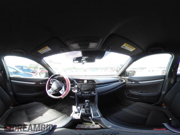 2019 Honda Civic Sedan Sport with VIN 2HGFC2F81KH548051, listed as a IAAI auction lot 41644496 with 118,508 mi miles. Bid and sale history available at carsss.com. Image 18.