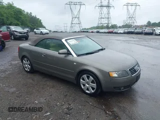 2005 Audi A4 1.8T with VIN WAUAC48H35K008891, listed as a IAAI auction lot 42309550 with 125,673 mi miles and . Bid and sale history available at DreamBid. Image 1.