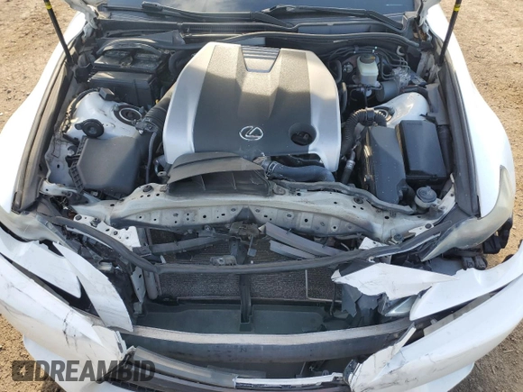 2014 Lexus IS 350 с VIN JTHCE1D27E5001302, выставлен на аукционе Copart как лот 55803805 с пробегом 162 937 миль миль и Списание • Salvage title. История ставок и продаж доступна на DreamBid. Изображение 11.