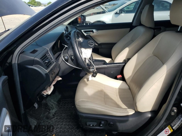 2011 Lexus CT 200h with VIN JTHKD5BH5B2004001, listed as a Copart auction lot 53519625 with 118,012 mi miles and Salvage Title. Bid and sale history available at DreamBid. Image 7.