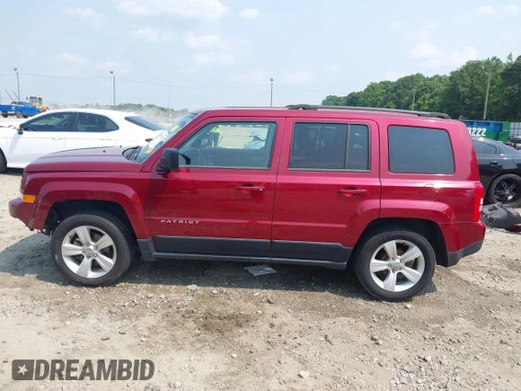 2016 Jeep Patriot Latitude with VIN 1C4NJPFB6GD603624, listed as a IAAI auction lot 42411731 with 187,485 mi miles and . Bid and sale history available at DreamBid. Image 15.