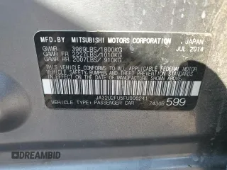 2015 Mitsubishi Lancer ES with VIN JA32U2FU5FU000241, listed as a Copart auction lot 71412444 with 123,963 mi miles and Salvage Title. Bid and sale history available at DreamBid. Image 13.