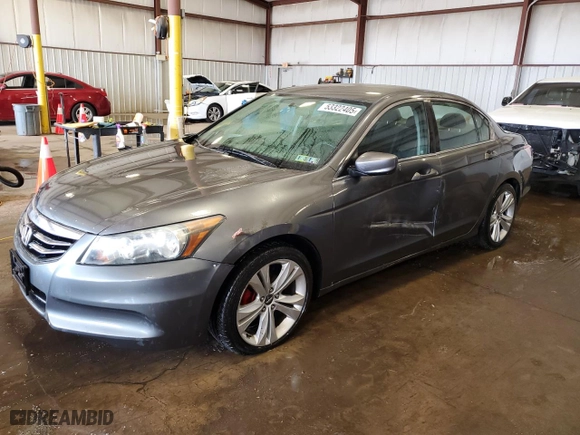 2011 Honda Accord Sdn LX with VIN 1HGCP2F32BA091454, listed as a Copart auction lot 53322405 with 268,000 mi miles and Salvage Title. Bid and sale history available at carsss.com. Image 1.