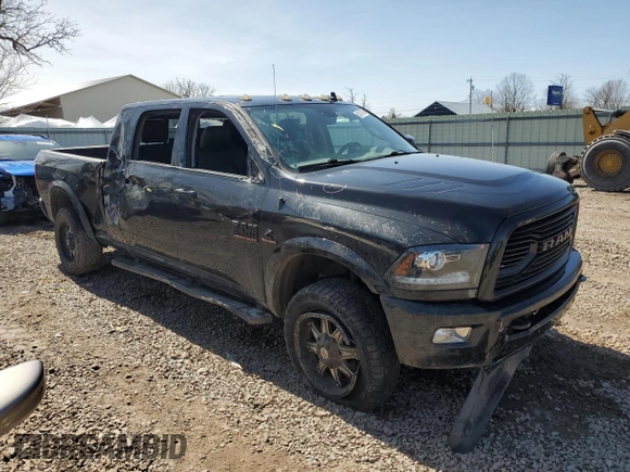 2018 Ram 2500 Laramie with VIN 3C6UR5NL8JG281332, listed as a Copart auction lot 51417195 with 79,925 mi miles and Salvage Title. Bid and sale history available at carsss.com. Image 4.