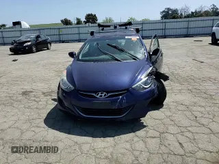 2013 Hyundai Elantra Limited with VIN 5NPDH4AE9DH160415, listed as a Copart auction lot 54180605 with 52,557 mi miles and Salvage Title. Bid and sale history available at DreamBid. Image 13.