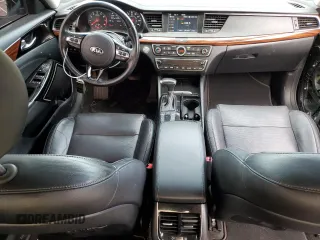 2018 Kia Cadenza Premium with VIN KNALB4J1XJ5127541, listed as a Copart auction lot 70212834 with 75,475 mi miles and Salvage Title. Bid and sale history available at carsss.com. Image 8.