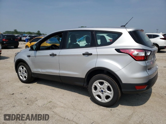 2018 Ford Escape S with VIN 1FMCU0F73JUA70541, listed as a Copart auction lot 60305685 with 92,400 mi miles and Salvage title. Bid and sale history available at DreamBid. Image 2.