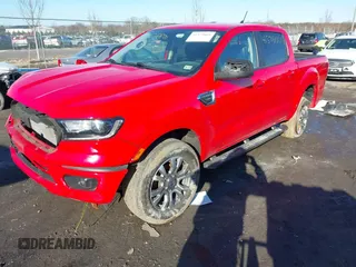 2020 Ford Ranger XL with VIN 1FTER4FH1LLA08126, listed as a IAAI auction lot 41575601 with 1 mi miles. Bid and sale history available at carsss.com. Image 2.
