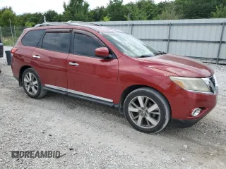 2013 Nissan Pathfinder Platinum with VIN 5N1AR2MM2DC623879, listed as a Copart auction lot 63420305 with 191,230 mi miles and Clean title. Bid and sale history available at DreamBid. Image 4.