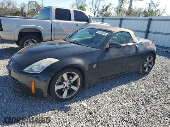 2008 Nissan 350Z Enthusiast with VIN JN1BZ36A28M852003, listed as a Copart auction lot 86048484 with 66,217 mi miles and Salvage Title. Bid and sale history available at DreamBid. Image 1.