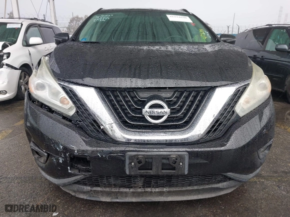 2016 Nissan Murano SV with VIN 5N1AZ2MG6GN116311, listed as a IAAI auction lot 41534948 with 117,235 mi miles. Bid and sale history available at carsss.com. Image 13.